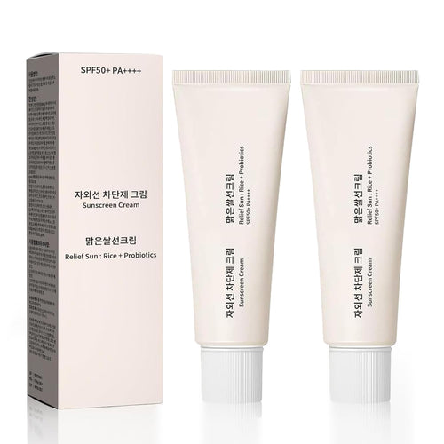 Aethra 2 PCS Korean Skin Care Solution for All Skin Types S-P-F50 +PA++++ SP50+++Korean Skin Care Solution for All Skin Types